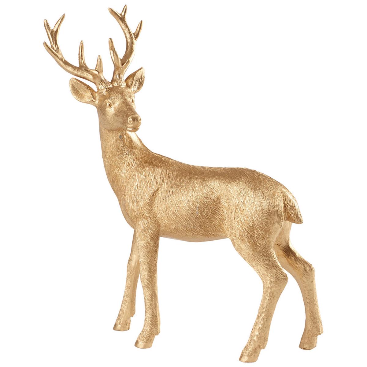 VILLEROY & BOCH Winter Collage Accessoires Deer Gold 22cm Christmas