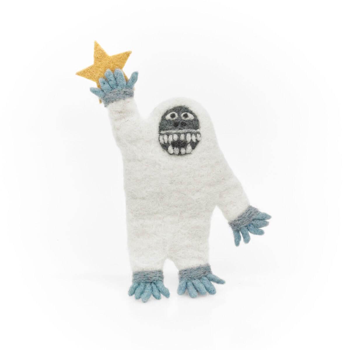 Yeti Christmas Tree Topper