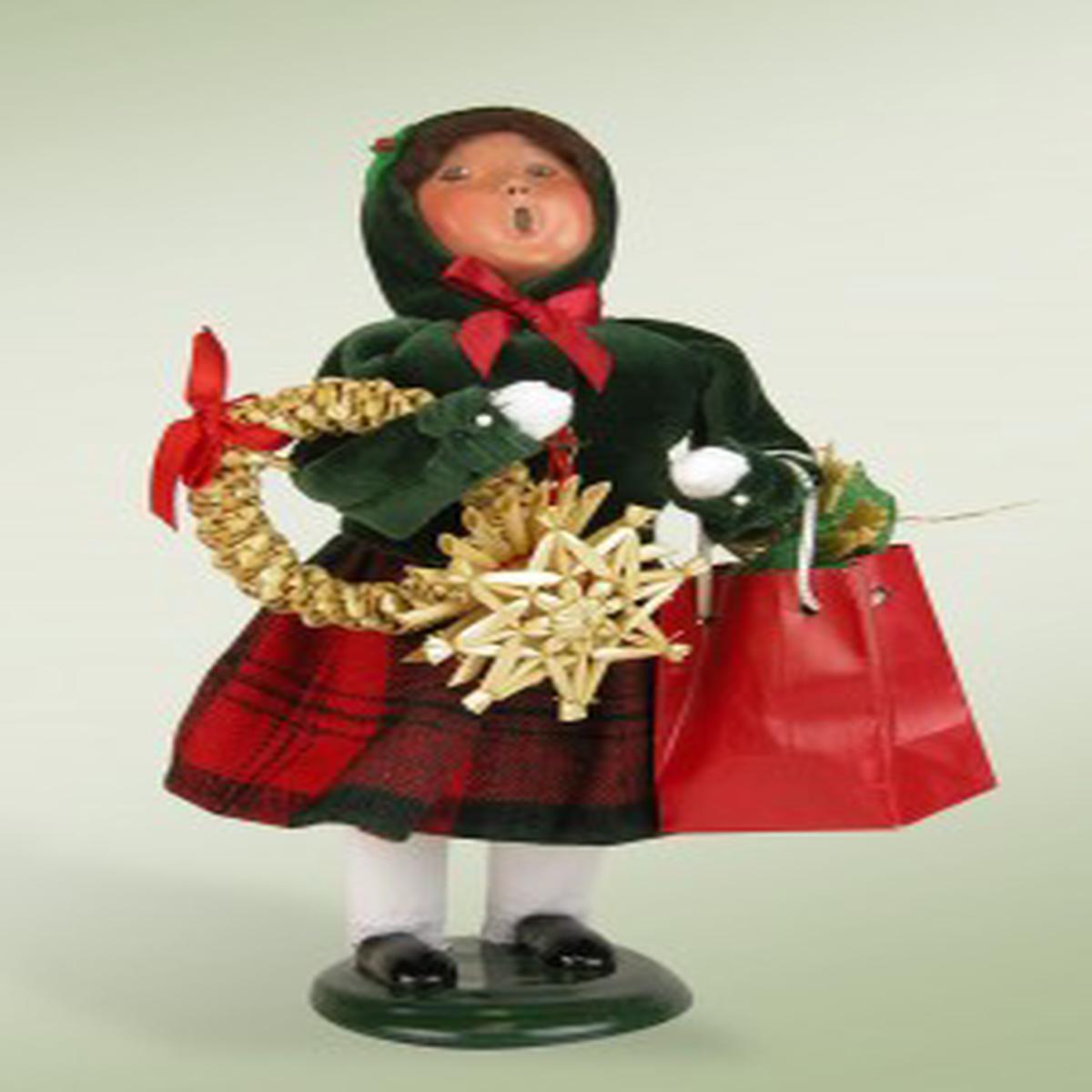 Byers Choice BC 12848 Girl Shopper