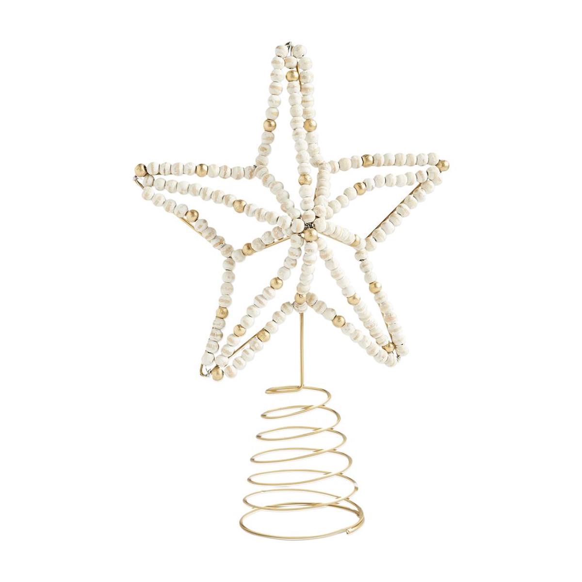 Mud Pie MP 41250007 Beaded Star Tree Topper
