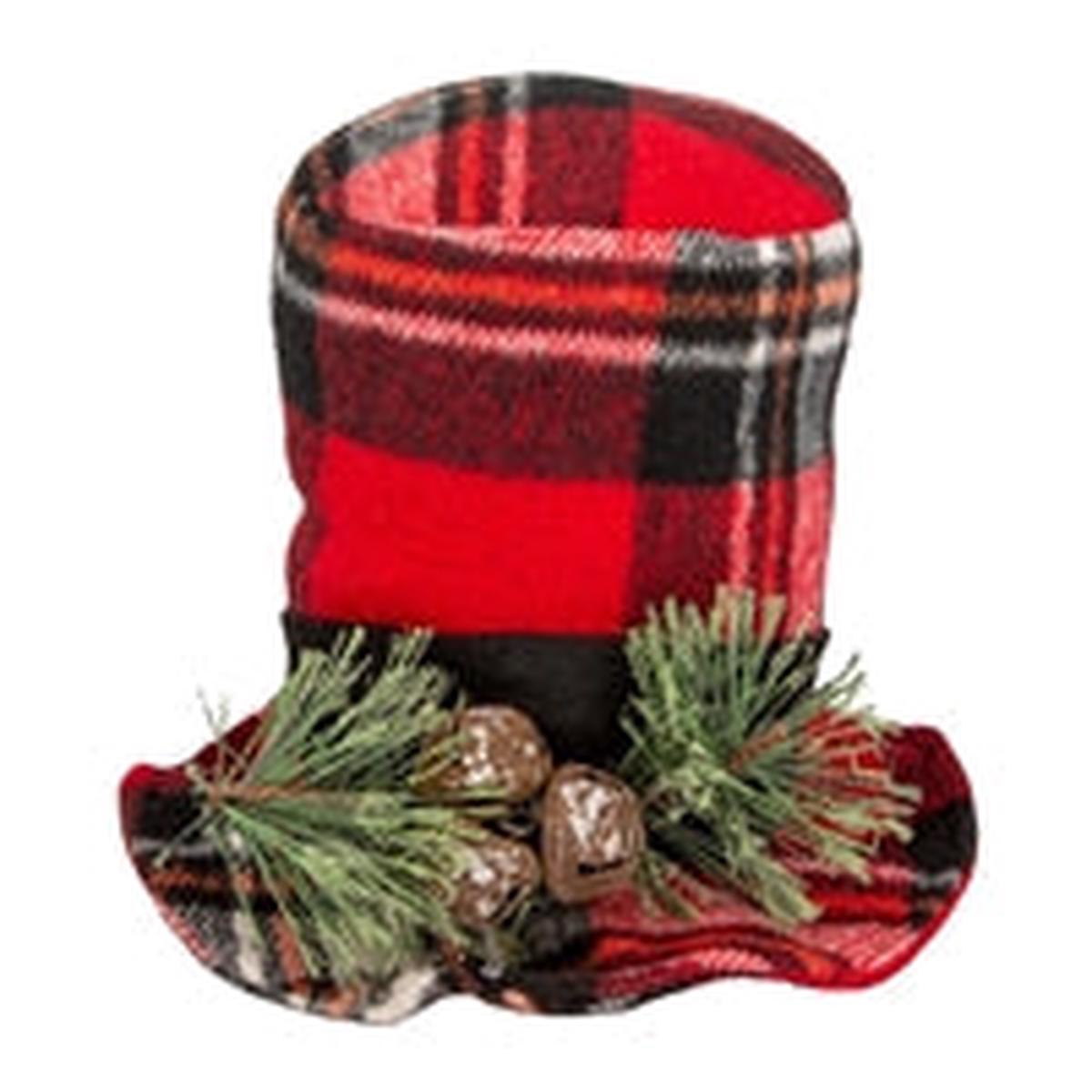Wing Tai Trading WTT DXQ26135 Small Tartan Top Hat - 6.25
