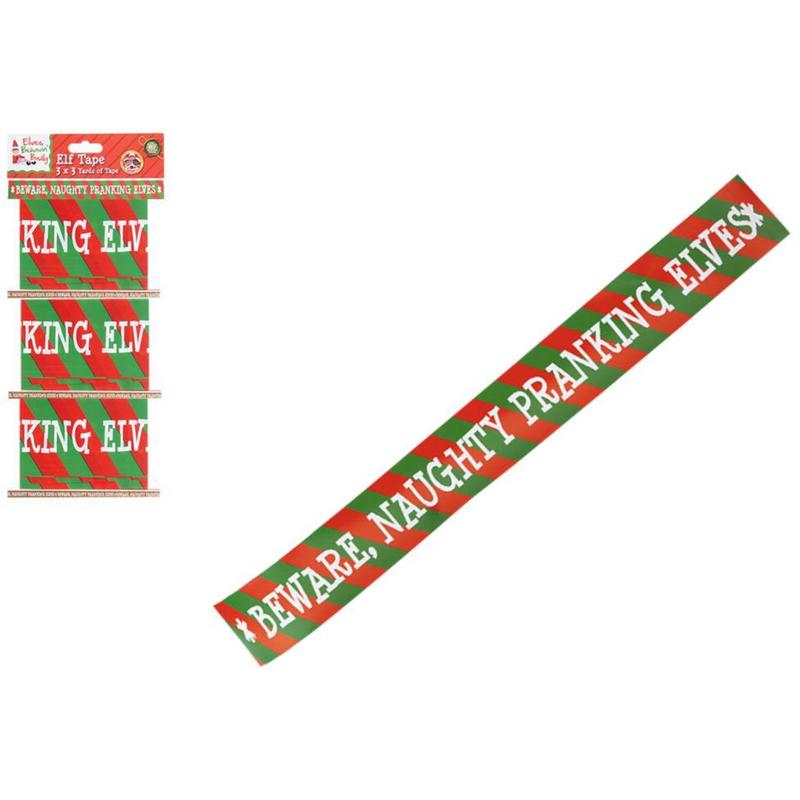 Elves Behavin Badley Pranking Elf Tape 3 X 275c