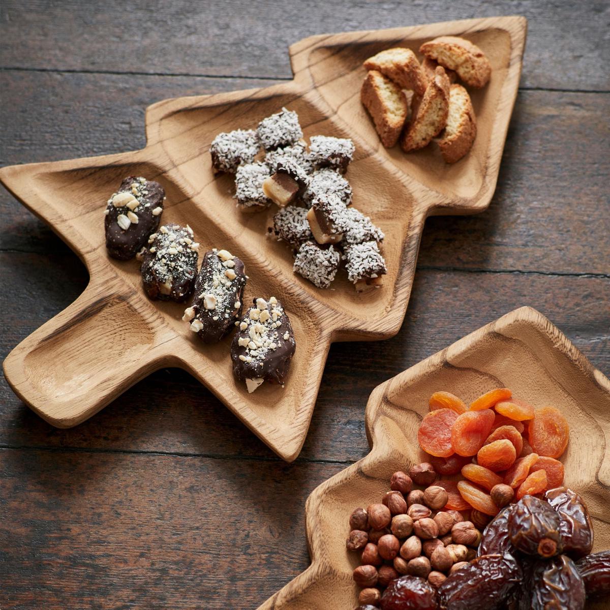 Wooden Christmas Tree | Snack Tray