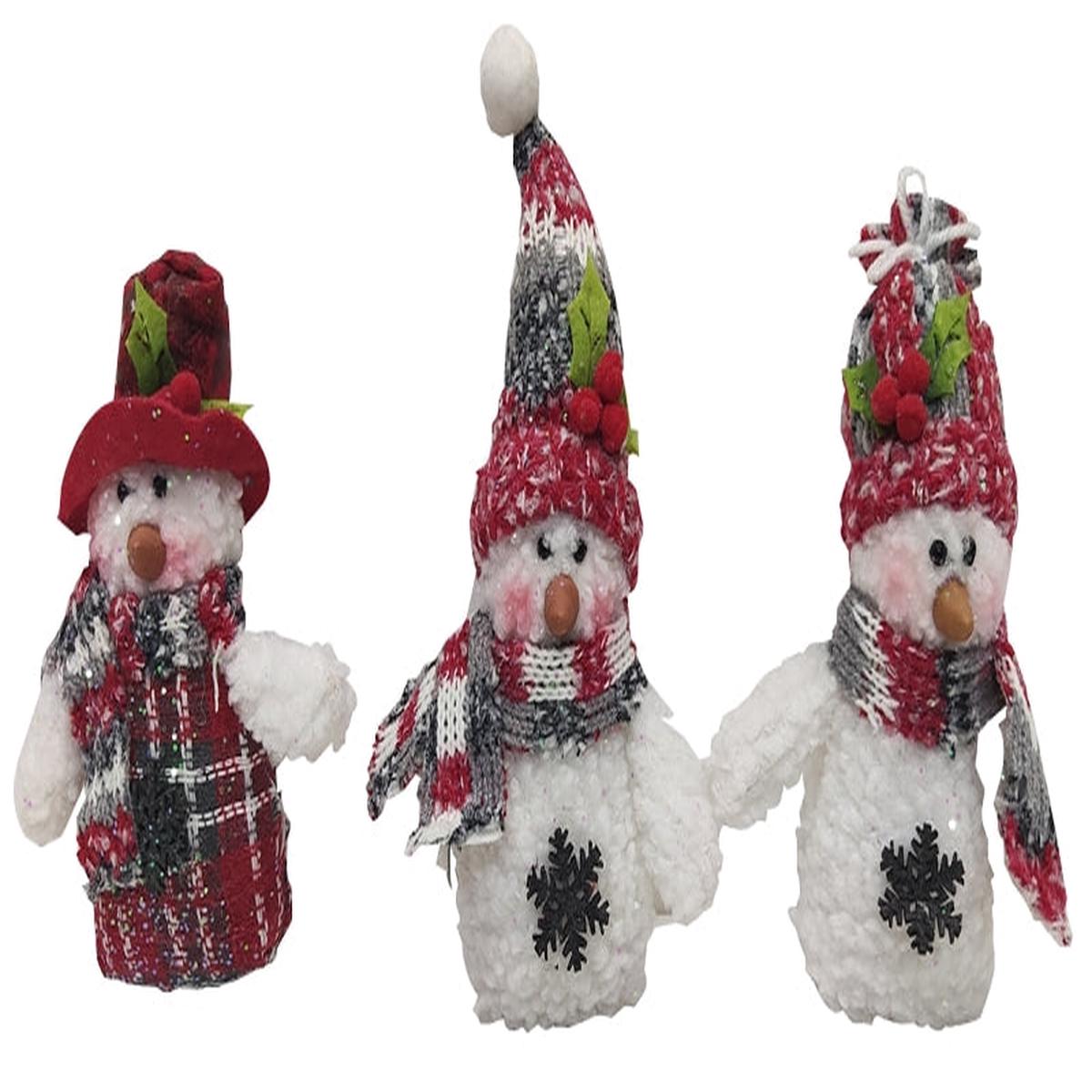 49702 TOY PLUSH SNOWMAN 6IN