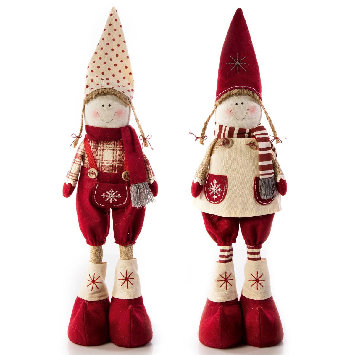Accents PL211191 Standing Girl with Hat and Scarf 51cm - Various Colours
