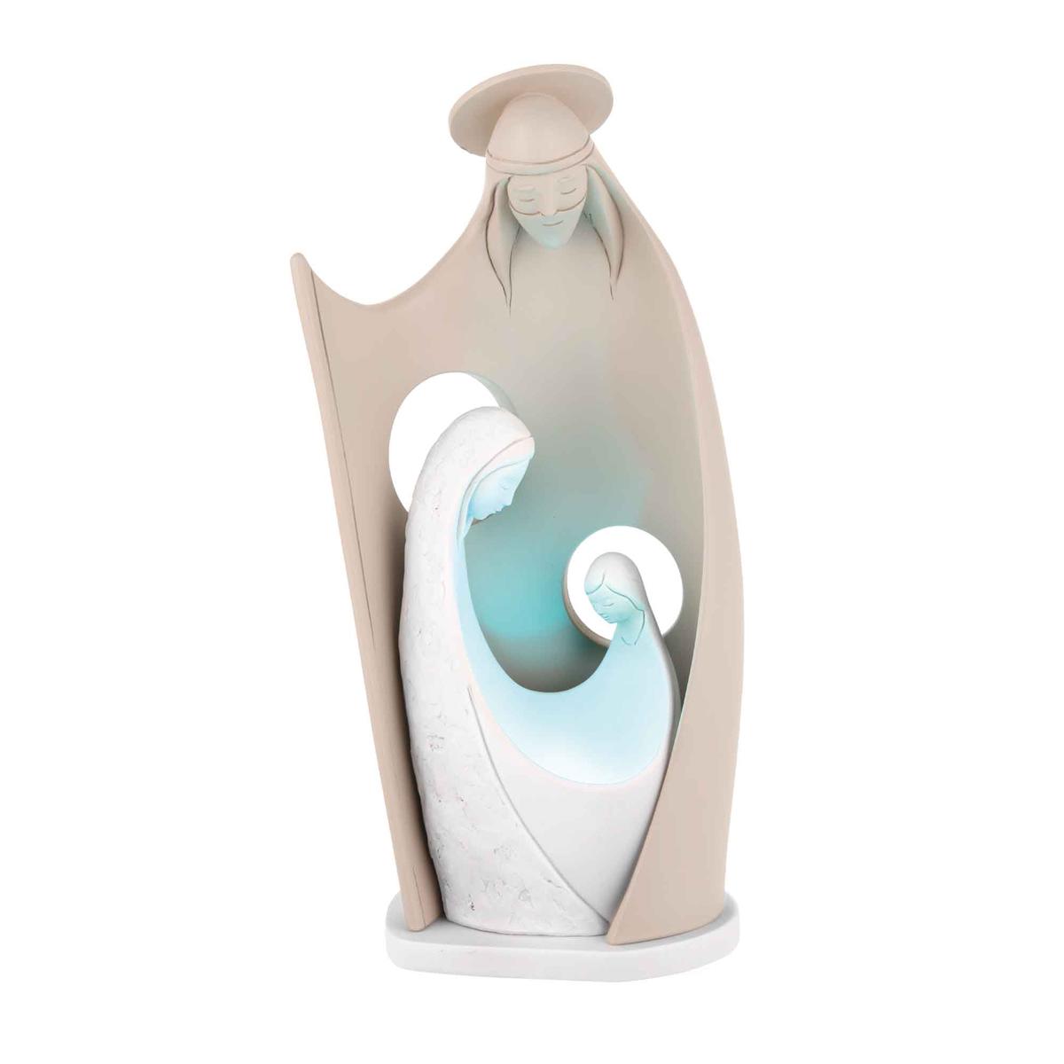 BONGELLI PREZIOSI Hazel Nativity Nativity Scene 29cm Hazelnut LED Christmas