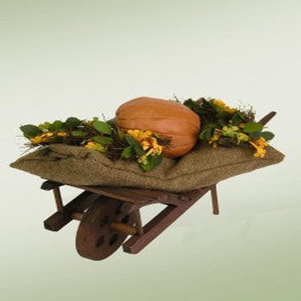 Byers Choice BC 12877 Harvest Wheelbarrow