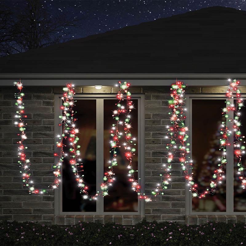 Christmas Cluster Lights 720 Piece LED Lights