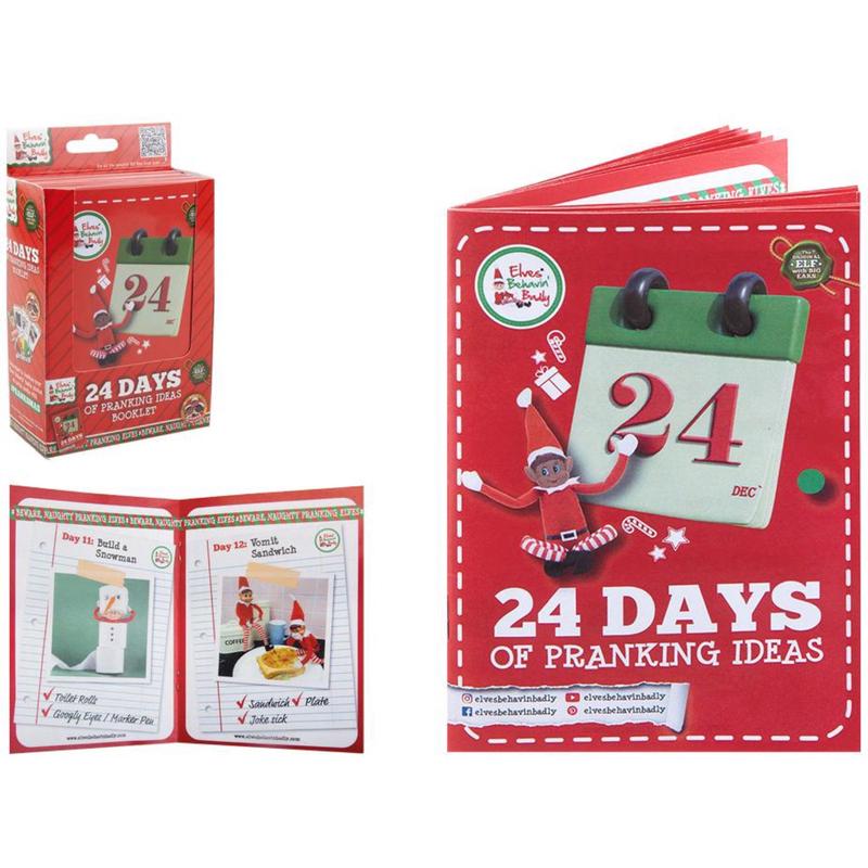 Elves Behavin Badley 24 Days Of Pranking Ideas Booklet CDU