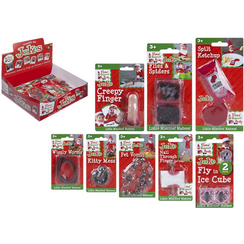 Elves Behavin Badley Naughty Elf Jokes 8 Asst CDU