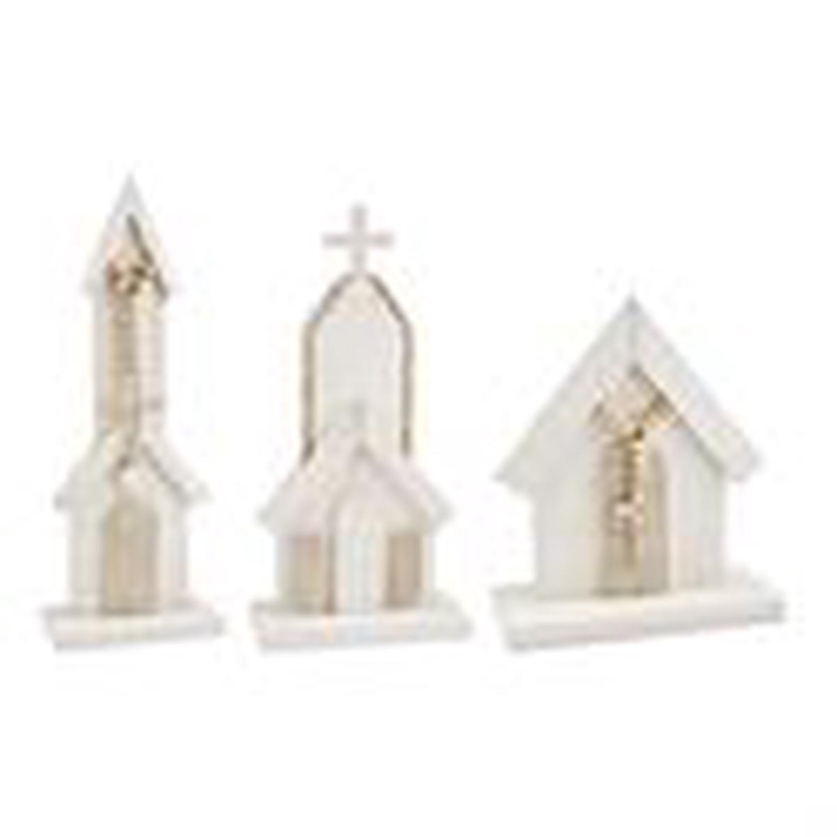 Mud Pie MP 40030149xx Wood Church Table Sitter