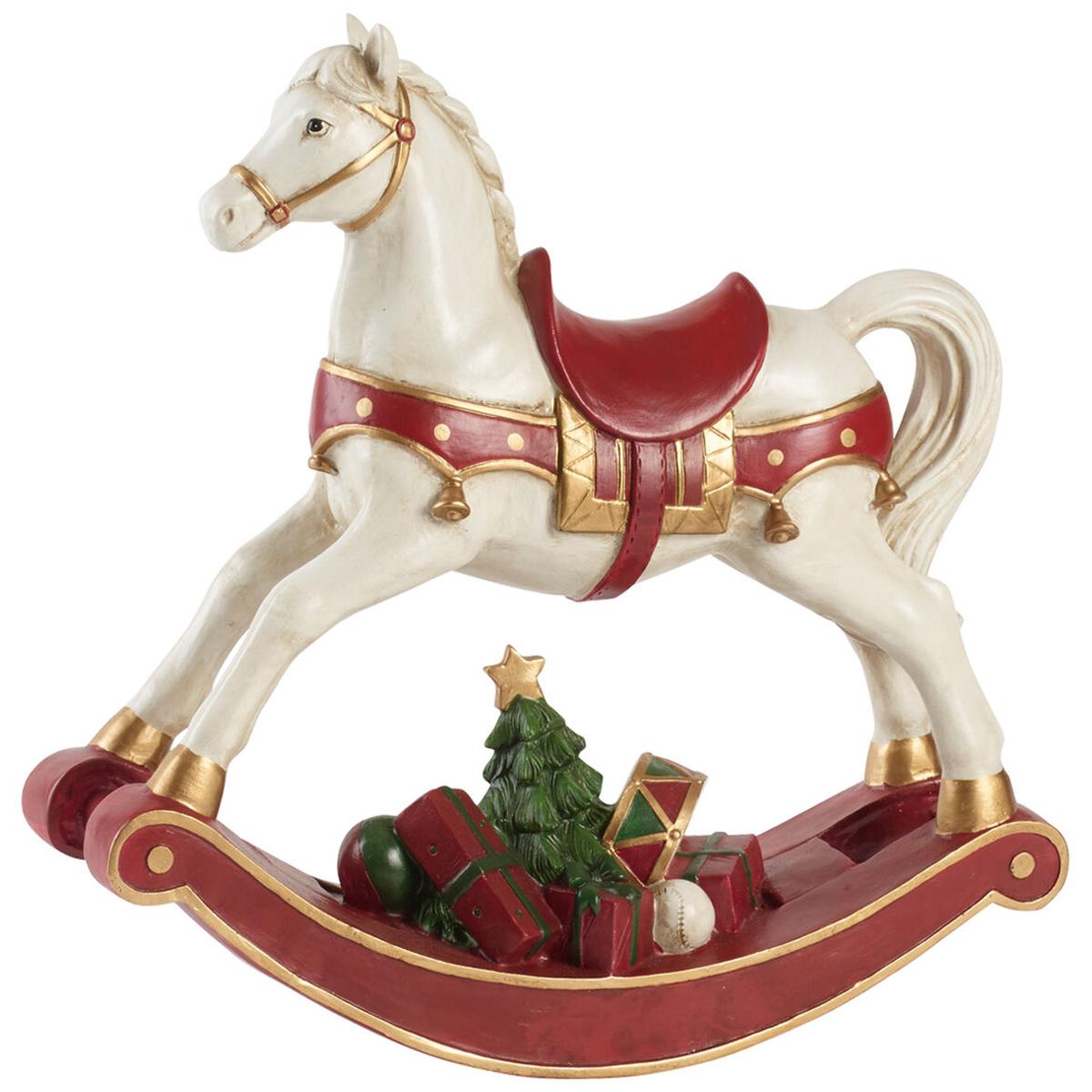 VILLEROY & BOCH Winter Collage Accessoires Rocking Horse XL 32.5cm Christmas
