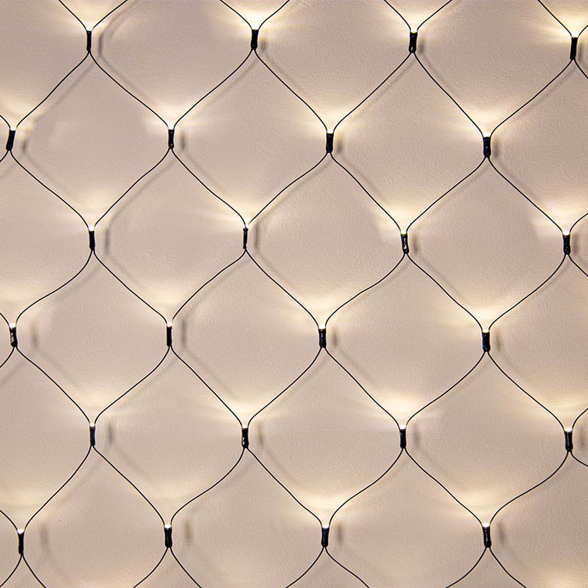 Warm White Net Light Connectable LED Christmas Light