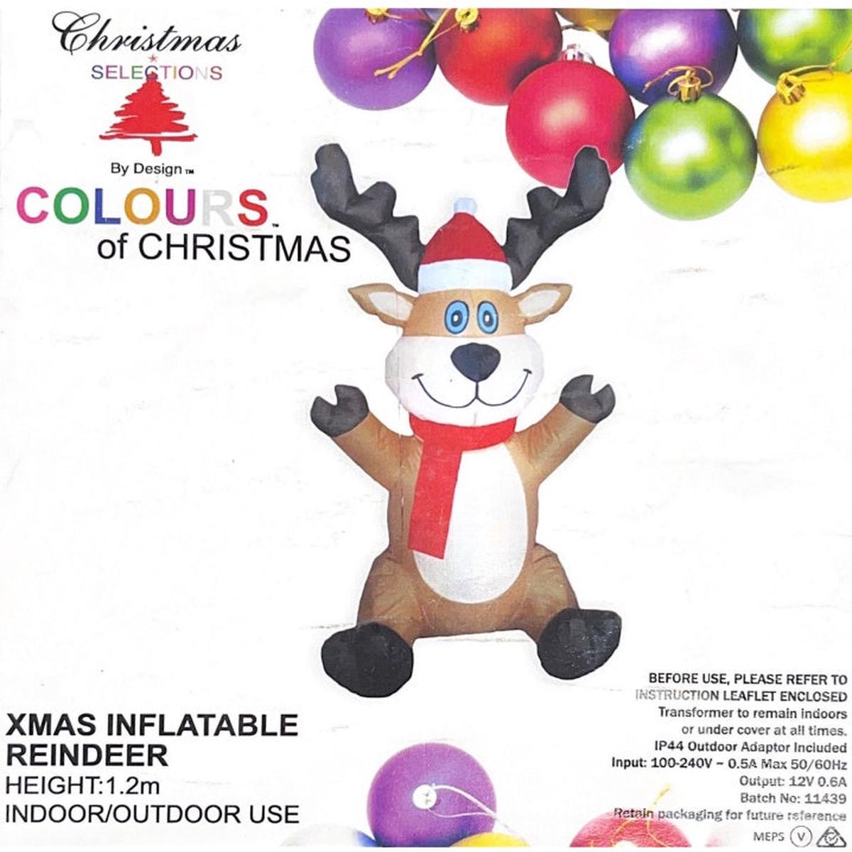 Christmas Inflatable Reindeer