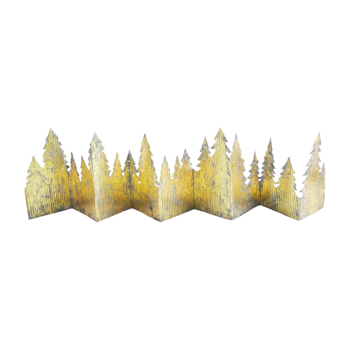 Mud Pie MP 40030199 Gold Tree Line Decor