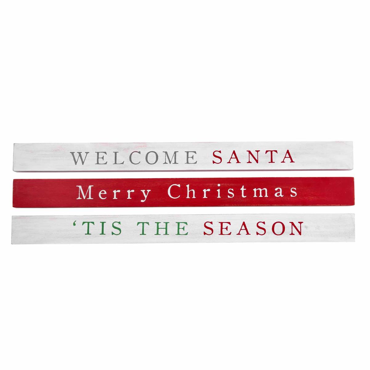 Mud Pie MP 43400107xx Christmas Sentiment Sticks