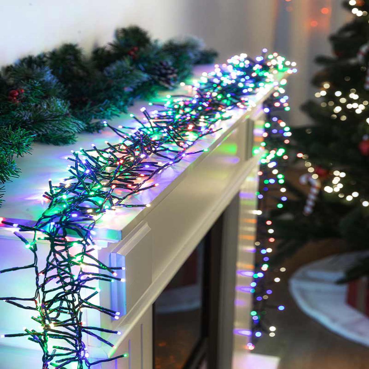 Multicolour Cluster Lights 2000 Piece LED Lights