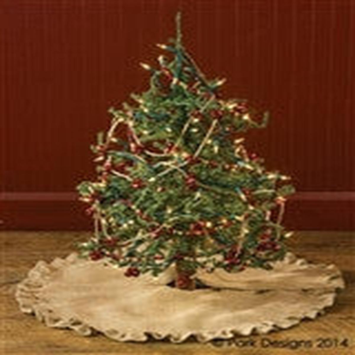 Park Design PD 101-91 Burlap Tree Skirt