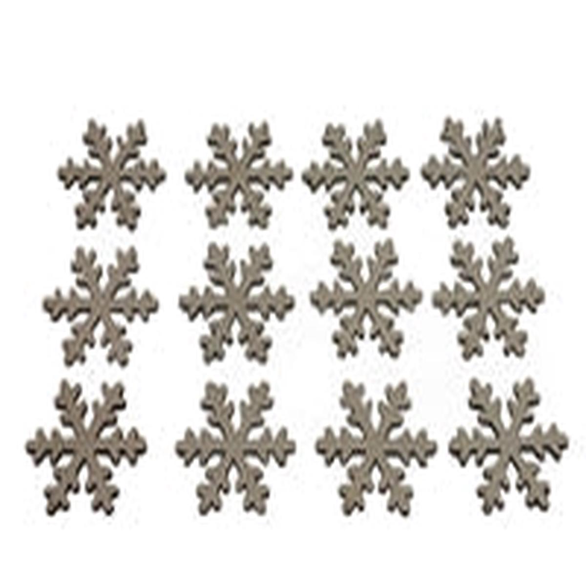 Wing Tai Trading WTT FXQ13715S-12 PACK OF 12 SMALL SNOWFLAKES