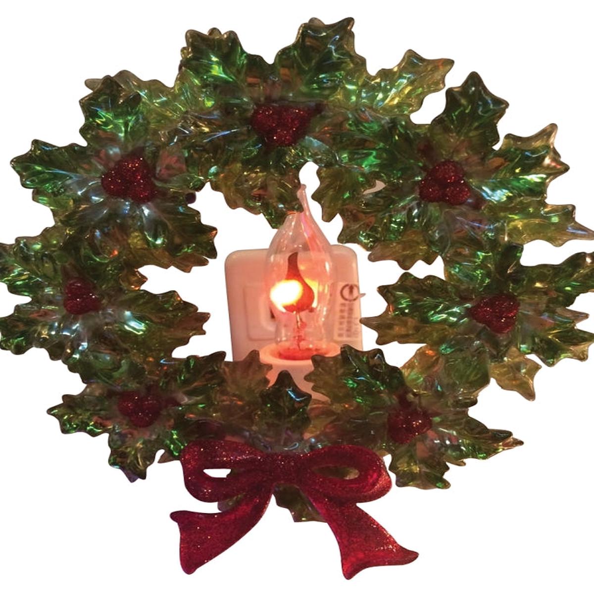 19349 NIGHT LIGHT WREATH