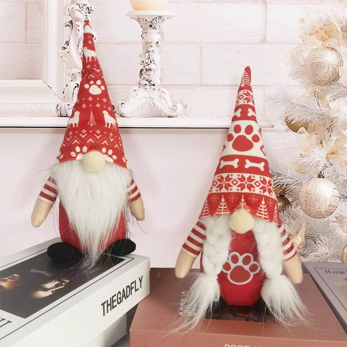 Christmas Faceless Doll Doll Holiday Decorative Ornaments