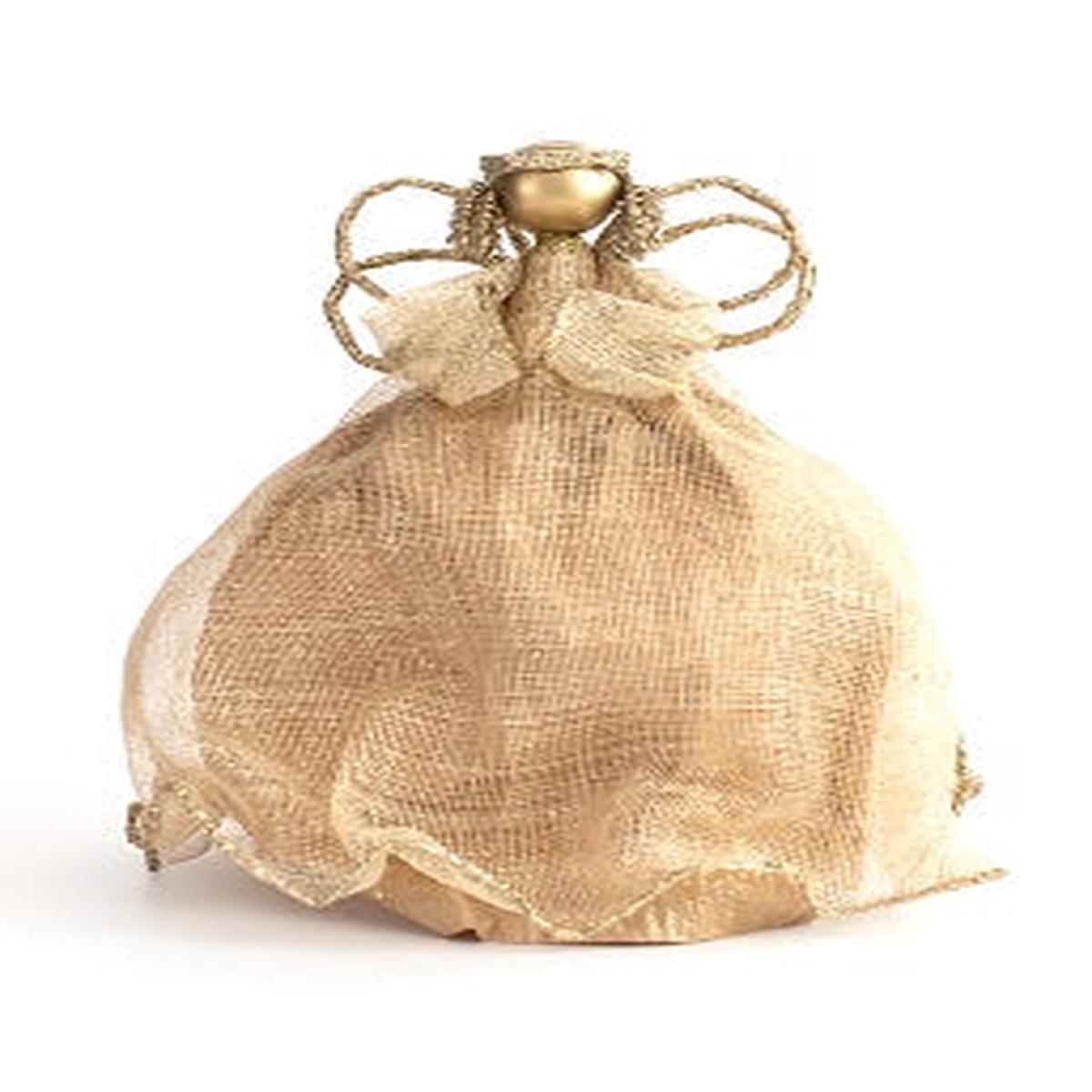 Dekorasyon Gifts DG PT-TRA-SYTWN Sinamay Twine Angel Tree Topper