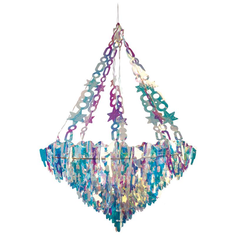 Holographic - Holographic icicle chandelier