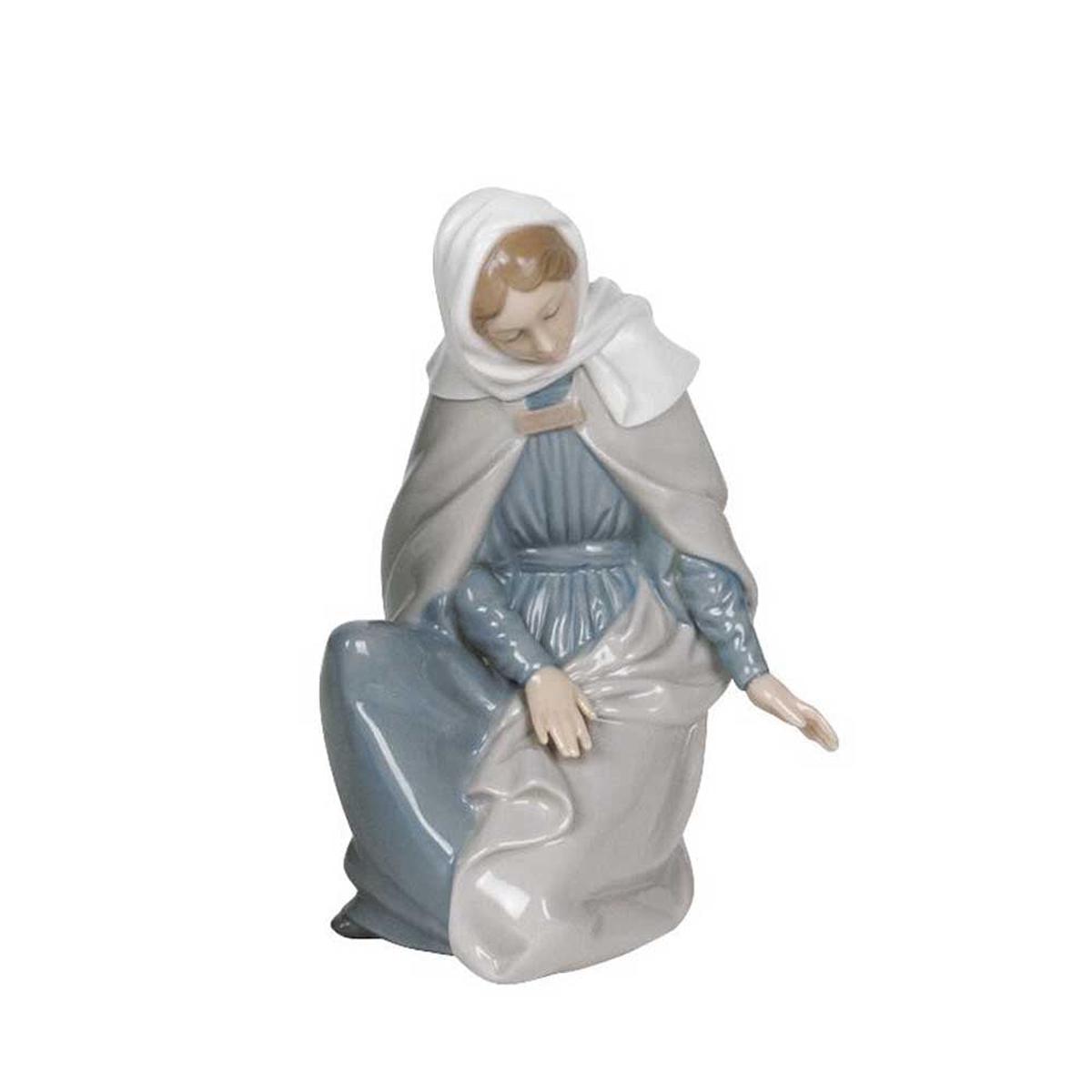 NAO Figure Porcelain Statue Nativity Madonna Mary 18cm Christmas Decoration