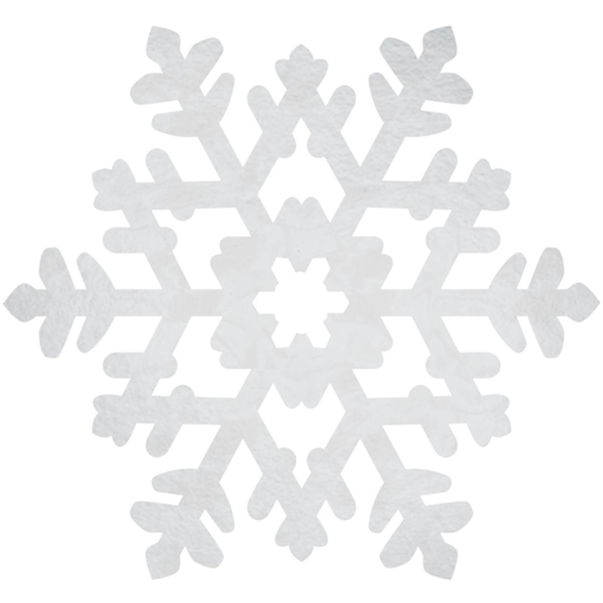Snowflake Large Foil Cutout 38cm