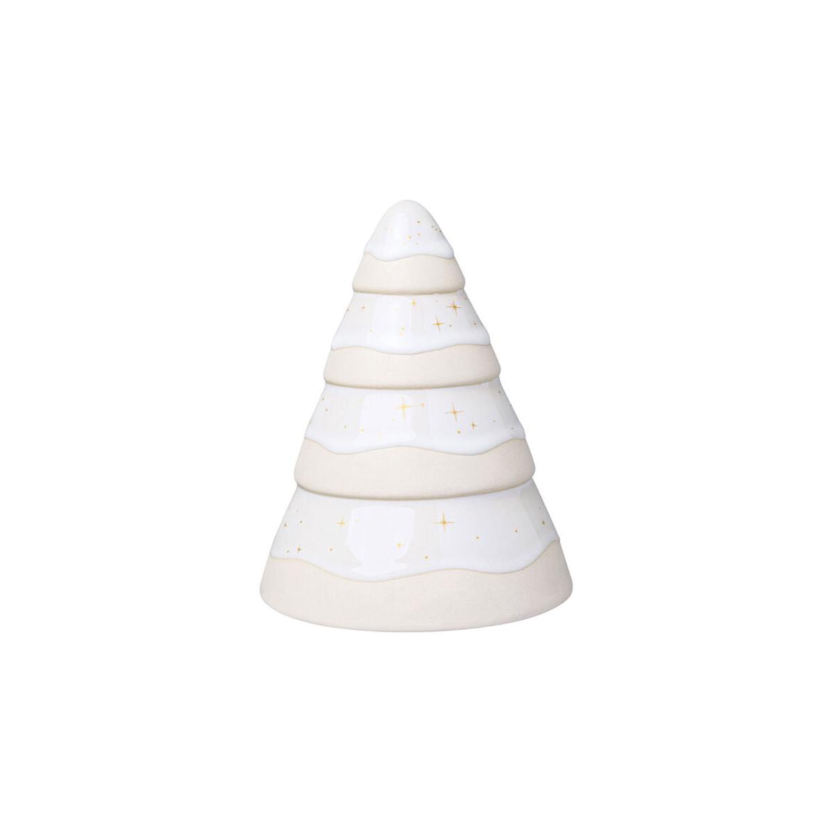VILLEROY & BOCH Winter Glow Christmas Tree Christmas Decoration 14cm Porcelain