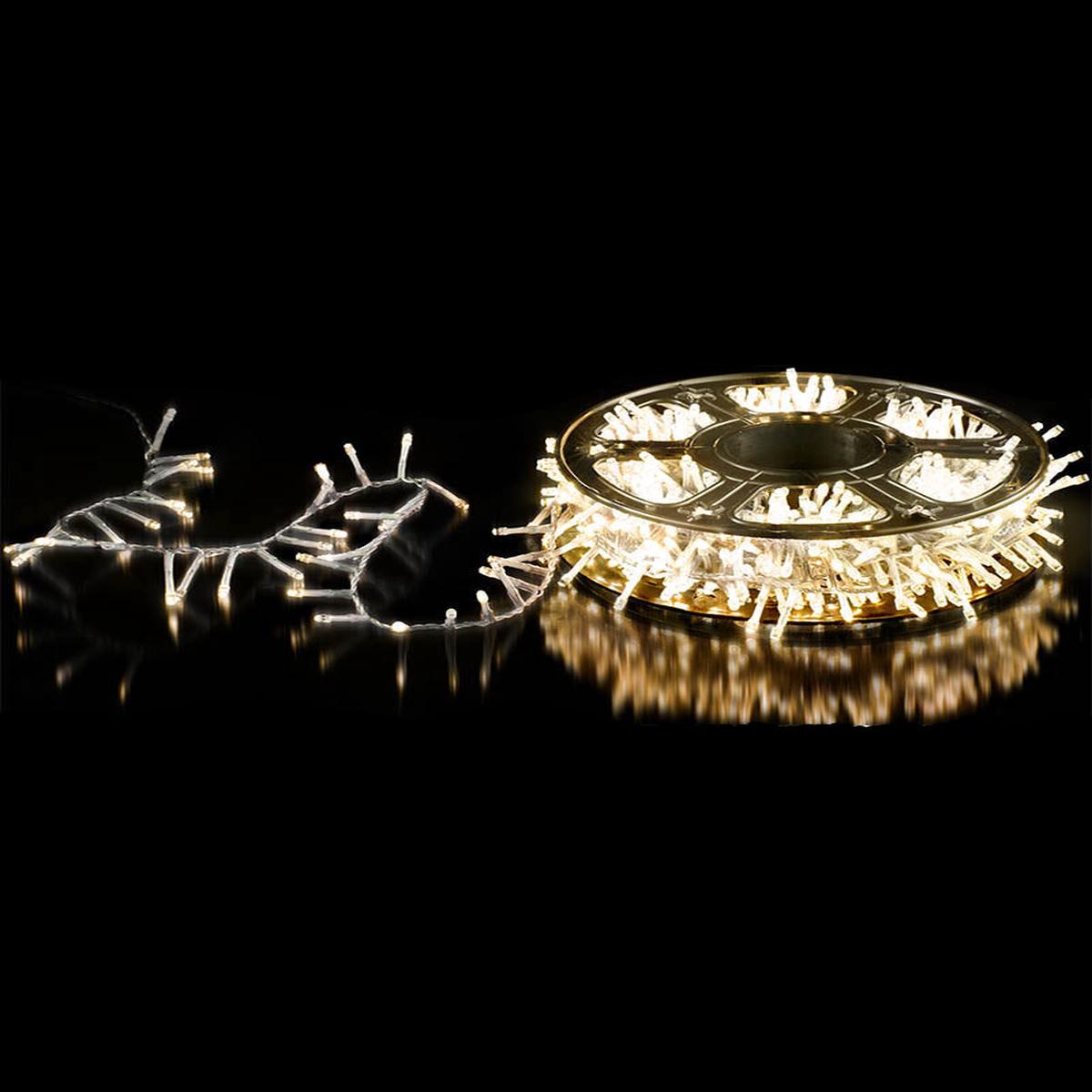 Warm White 1000 Piece LED Fairy Lights on Reel