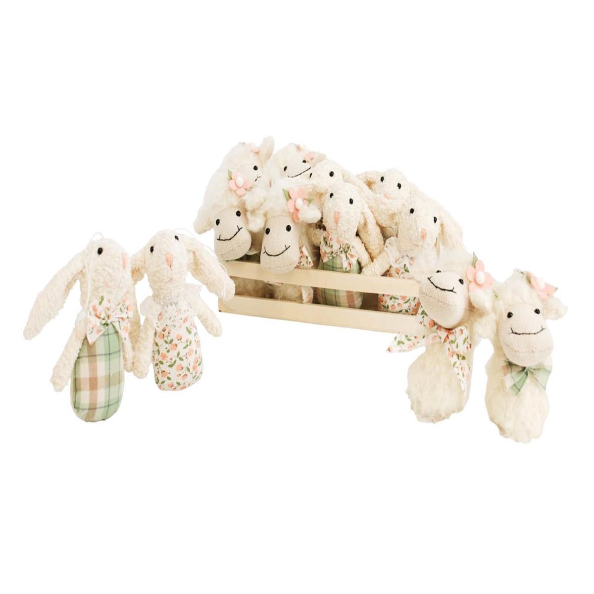 Wing Tai Trading WTT DAF57973xx Plush Sheep and Bunnies in Box