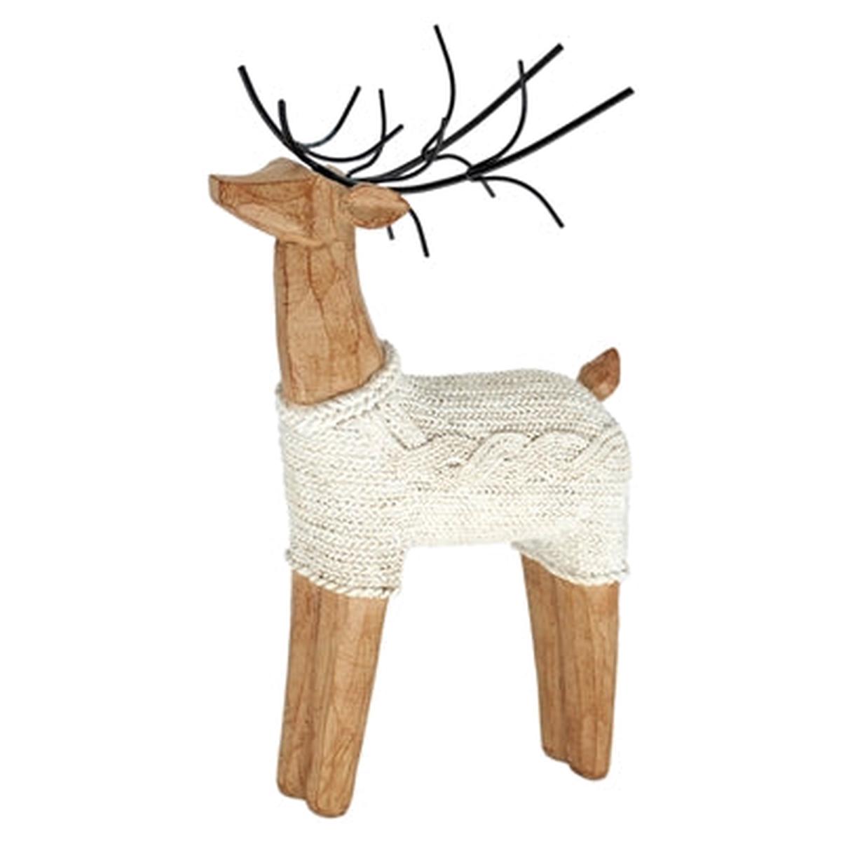 Wing Tai Trading WTT RXF4341x Resin Sweater Deer - 2 Styles