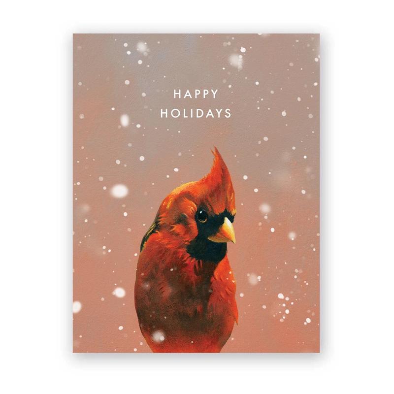 Cardinal Christmas Greeting Card