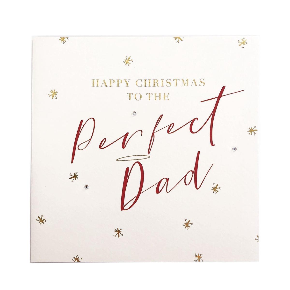 Christmas Card - Happy Christmas To The Perfect Dad