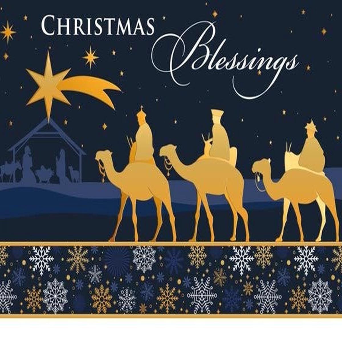 Christmas Cards: Christmas Blessings