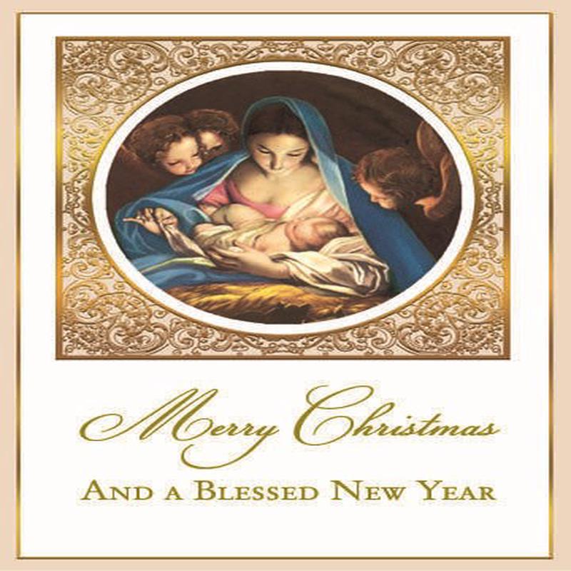 Christmas Cards: Mary and Jesus (Pack of 15)