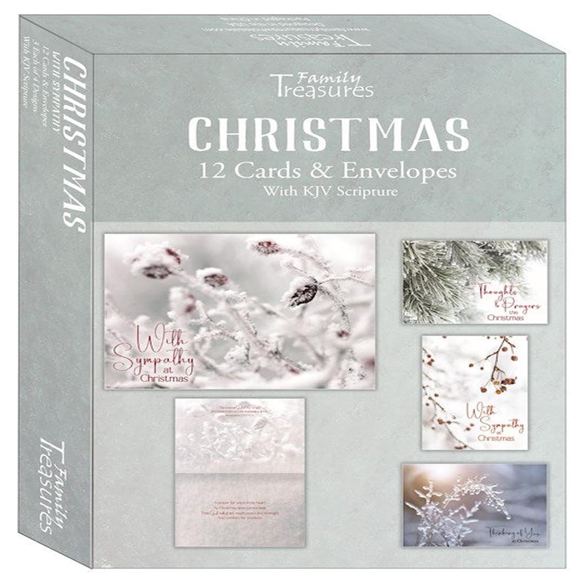 Christmas Cards: Winter Scenes with KJV Scripture
