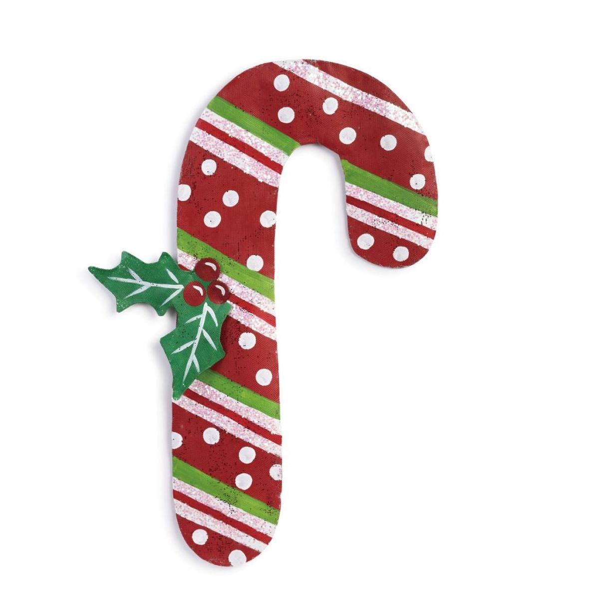 Demdaco 2020190529 Candy Cane Door Hanger