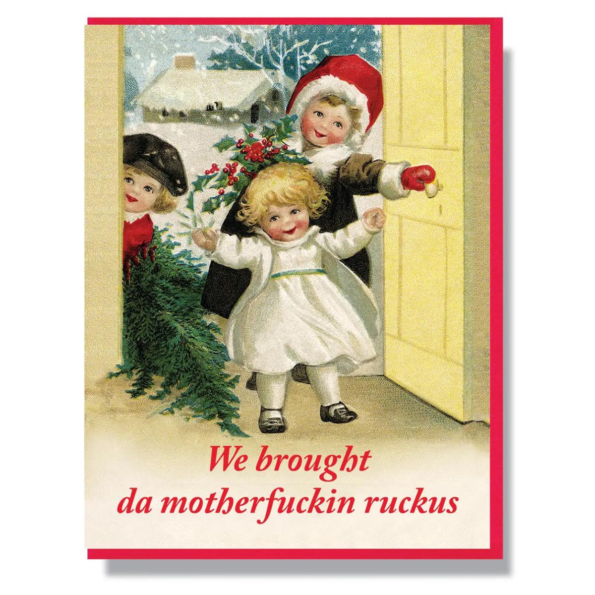 Motherfuckin Ruckus Card