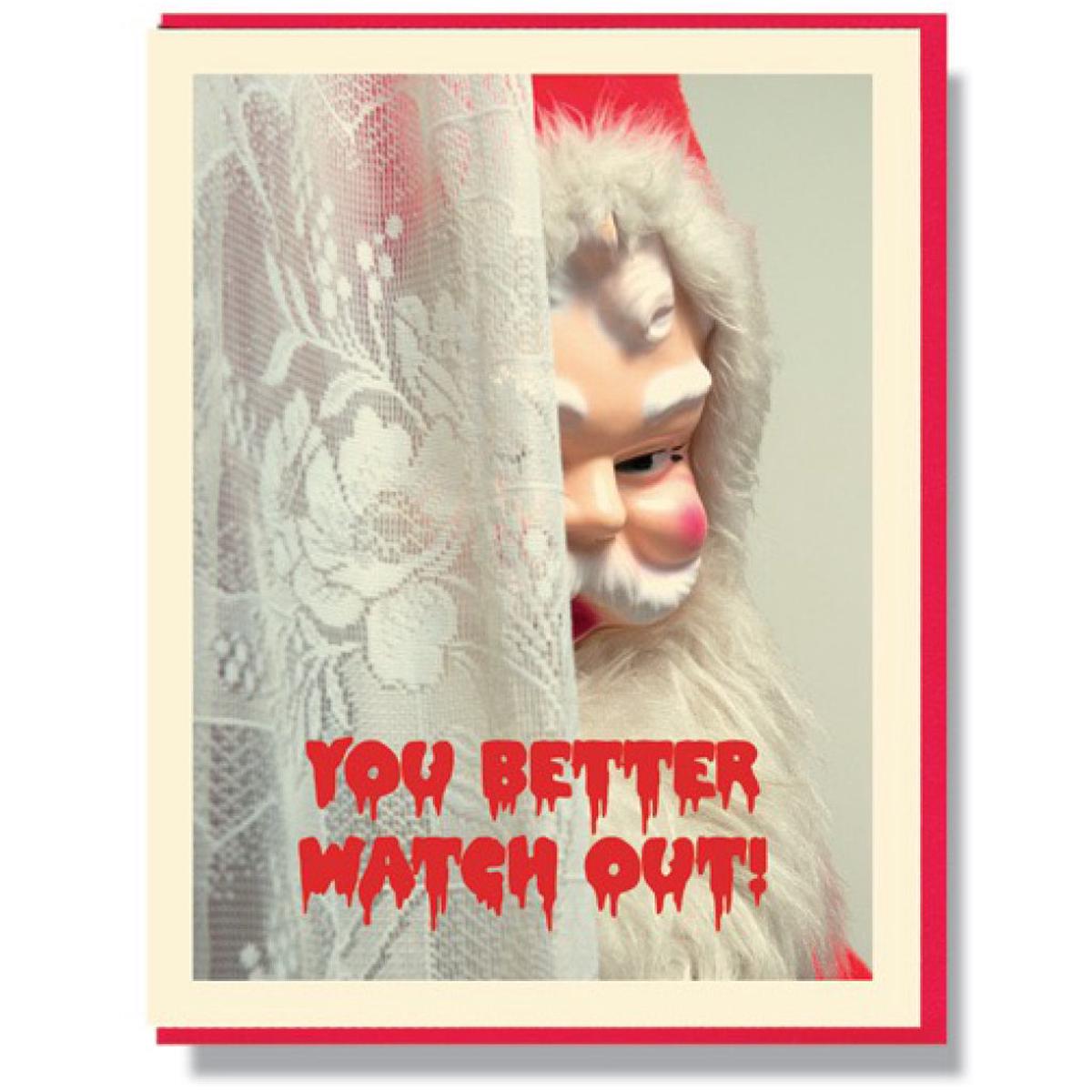 Better Watch Out Card