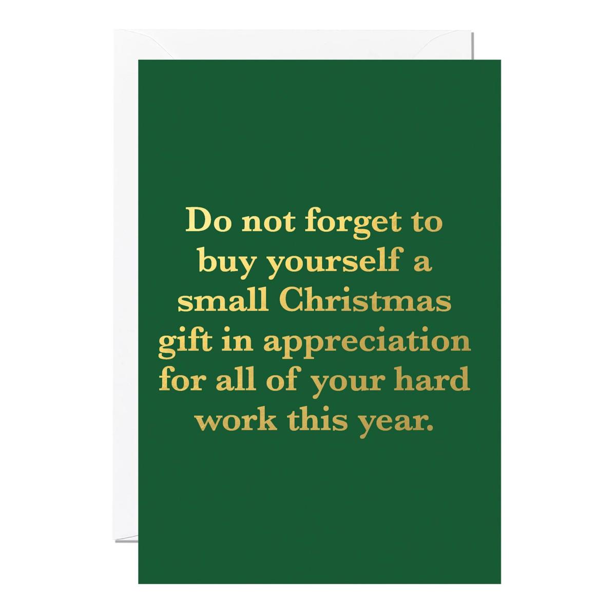 Christmas Appreciation Card