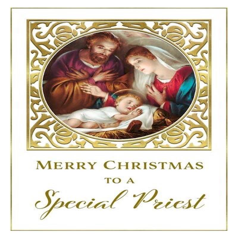 Christmas Cards: Merry Christmas to a Special Priest