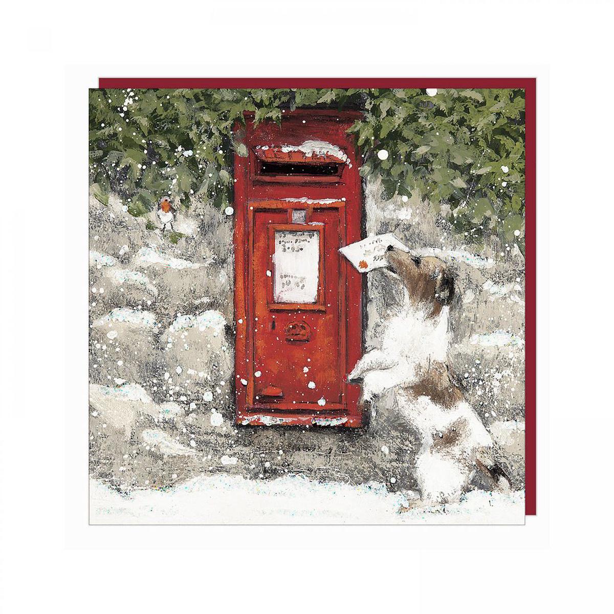 Christmas Post Christmas Cards, 6 Pack