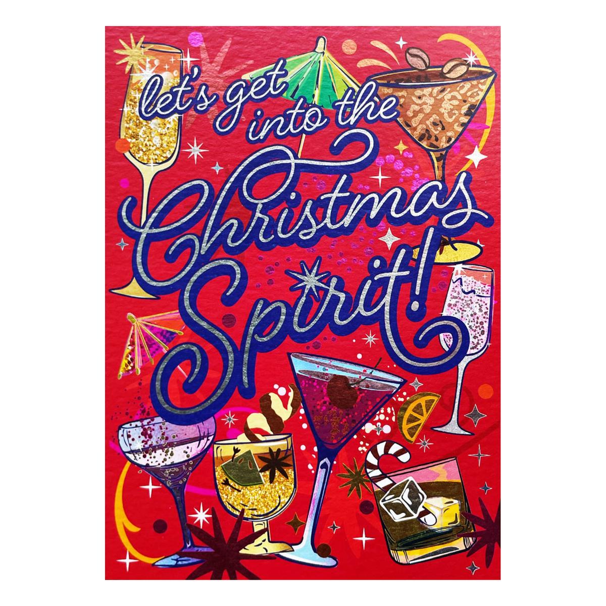 Get Into The Christmas Spirit Card