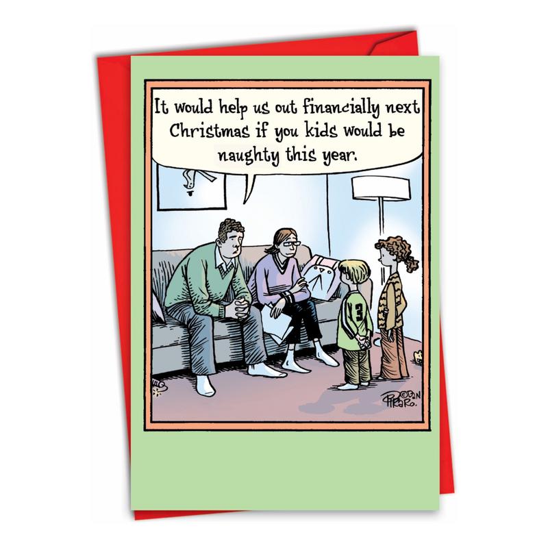 Help Financially Christmas Card