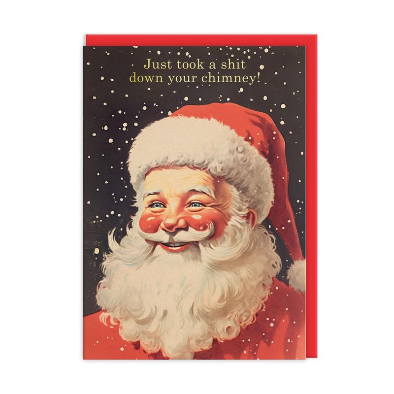 Just Took A Shit Greeting Card