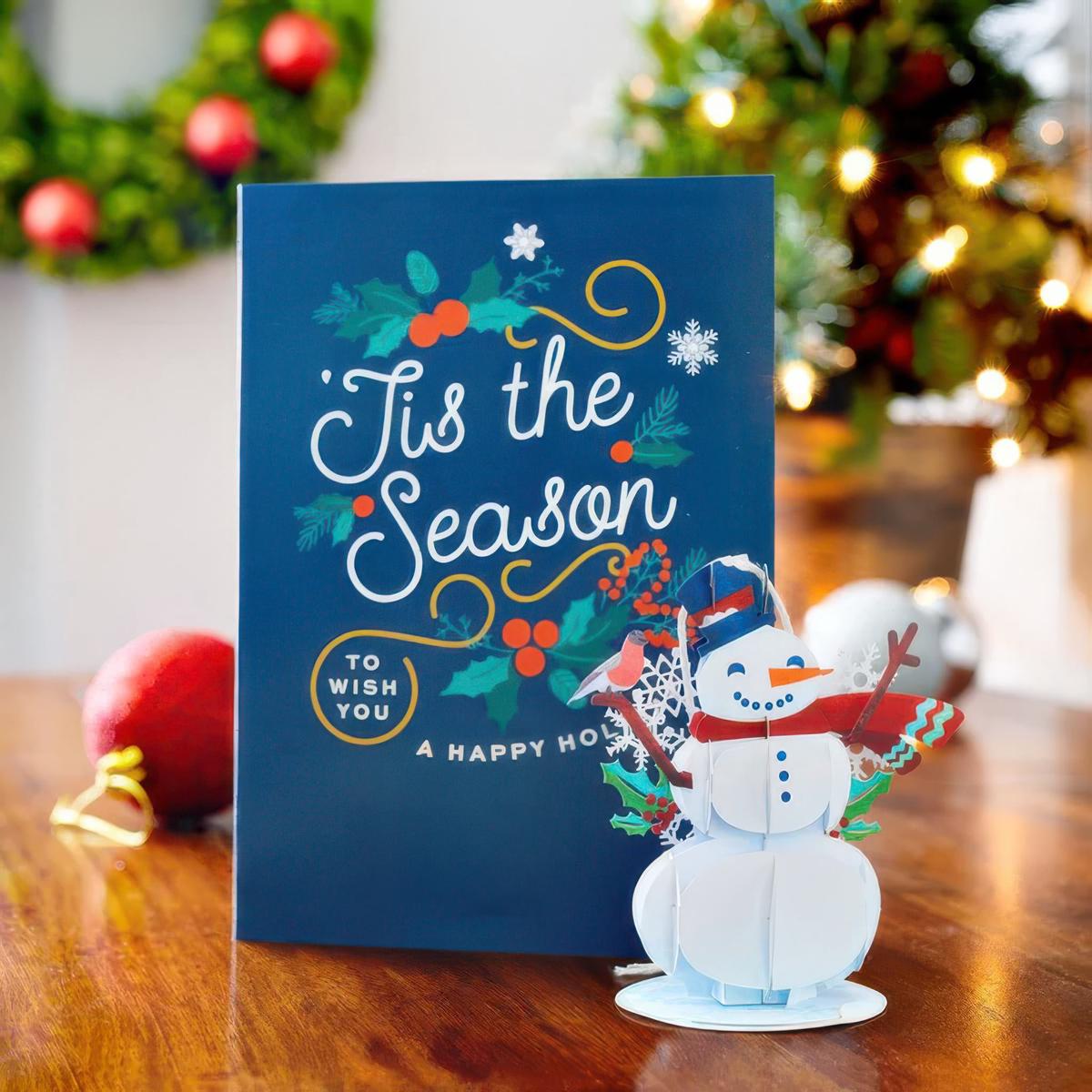 Lovepop Snowman Card With Ornament