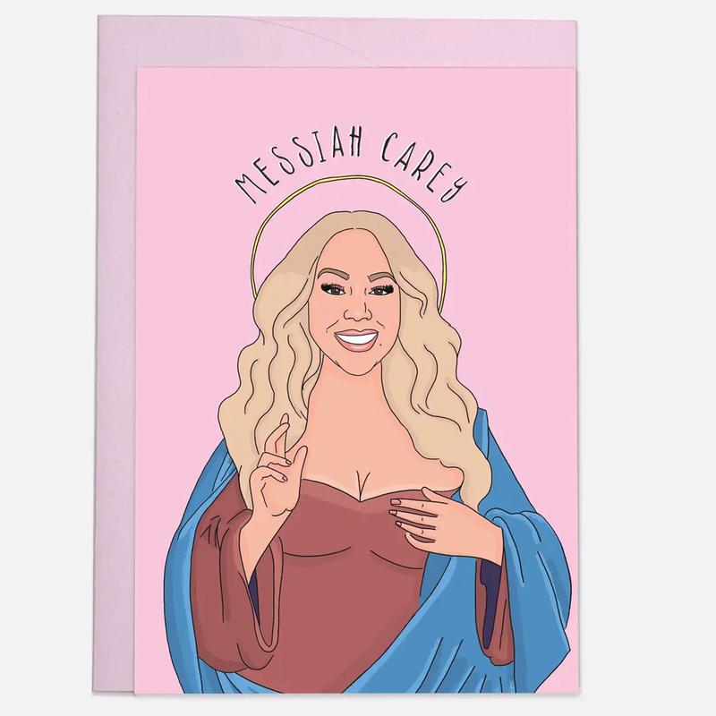 Messiah Carey Christmas Card