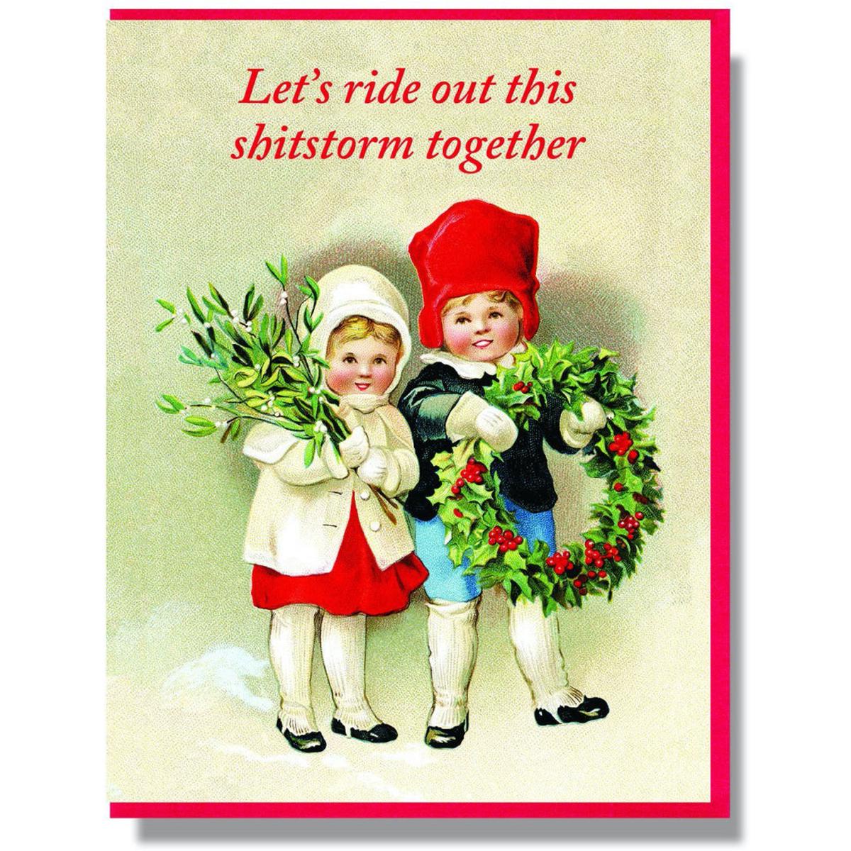 Ride Out This Shitstorm Card